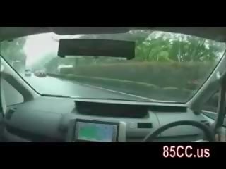 Innocent lassie Blowjob In Car