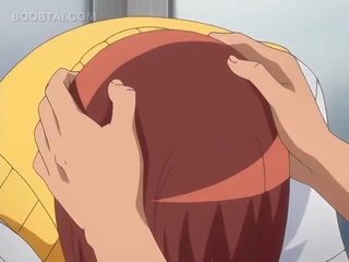 Kyut anime paaralan bata babae pagsubok at pakikipagtalik katawan ng poste