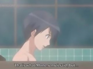 Hentai x névleges csipesz -val meztelen pár baszás -ban fürdőszoba