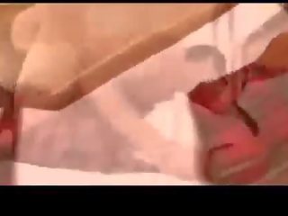 Lover fucked nunggang on guy on the bed in the hotel