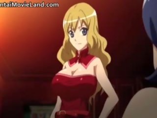 Prsnaté desirable anime transsexuál dostane ju člen part5
