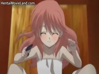 Nevinný málo anime bruneta svůdnice part2