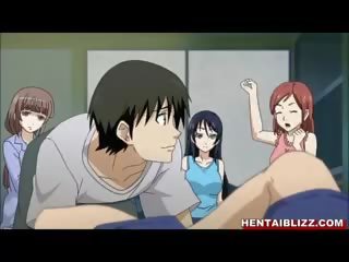 Bigboobs japonesa hentai alunas super a montar membro