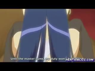 Virgin Japanese Hentai Maid elite Riding prick