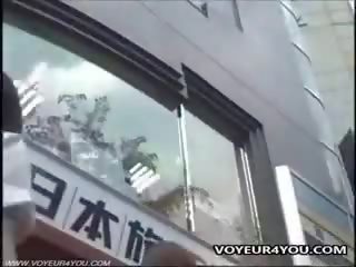اليابانية حبيب سكرتيرات سراويل في السر videoed