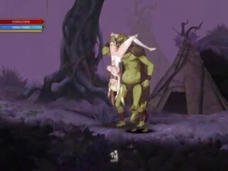 Ritual summons &vert; मंच 1 &vert; अडॉरेबल angelic adolescent साथ powers हो जाता है उसकी पुसी गड़बड़ द्वारा एक priest और goblins साथ बड़ा शिश्न और भी the goblin नेता किसे cums हर जगह &vert; हेंटाई खेल gameplay p1